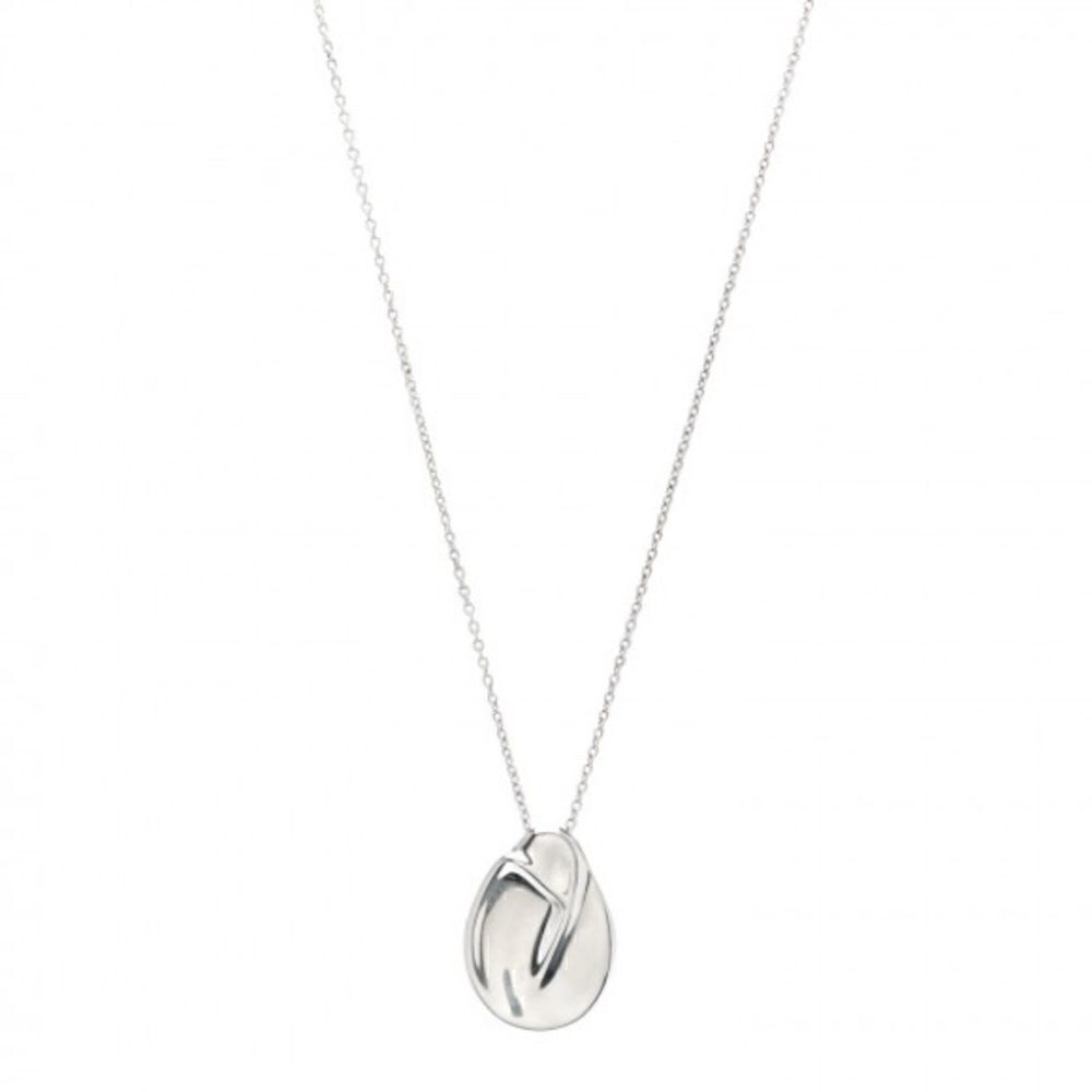 Tiffany & Co. Elsa Peretti Madonna Pendant Necklace 925 Sterling Silver Rare - Picture 2 of 9